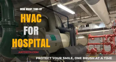 HVAC System Sizing for Hospitals: Tons Required