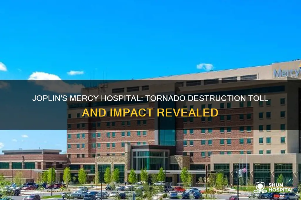 how many tornadoes cause destruction at mercy hospital in joplin