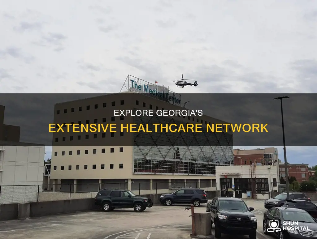 how many total hospitals are in georgia
