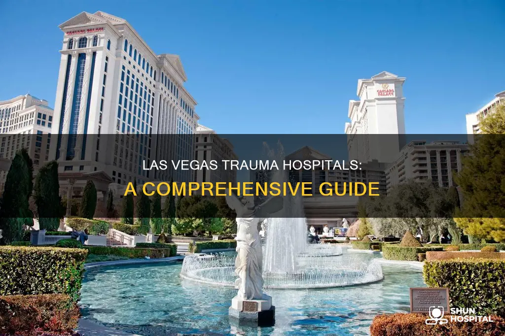 how many trauma hospitals in las vegas