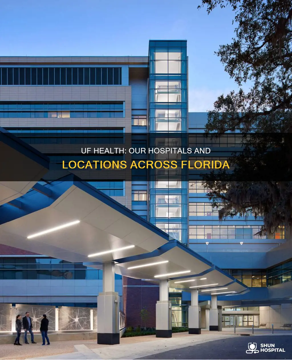 how many uf health hospitals are there