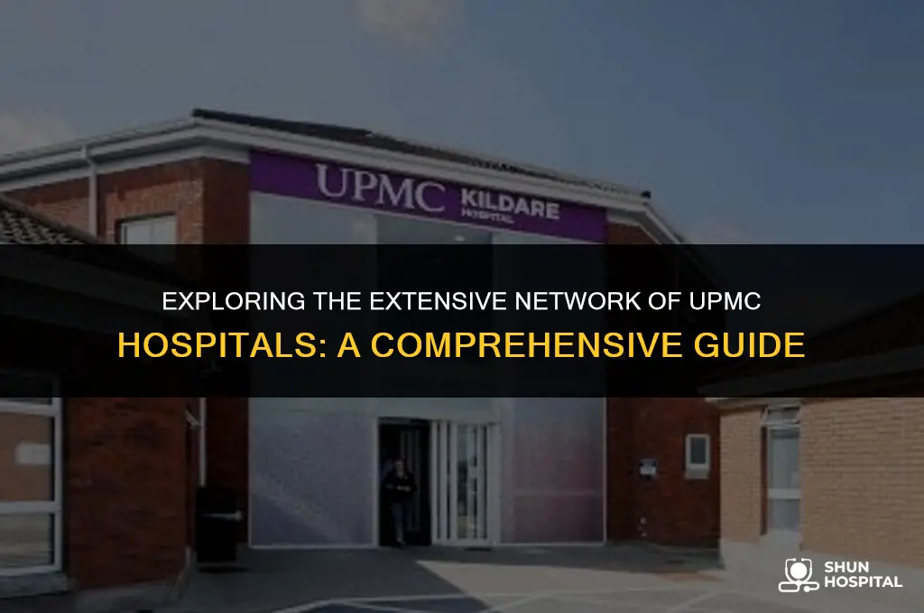 how many upmc hospitals are there
