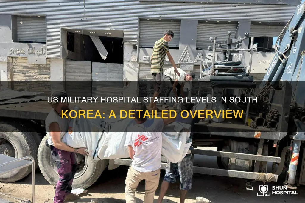 how many us military hospital member in south korea