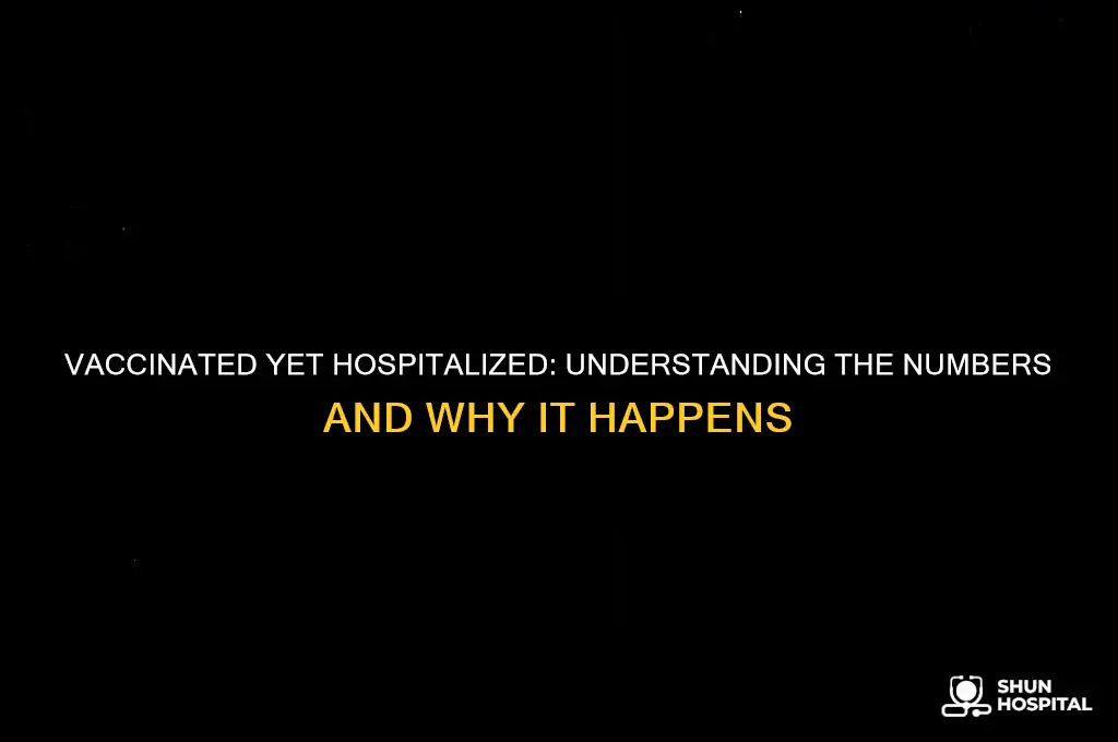 how many vacinated in hospital