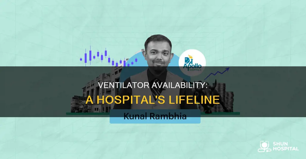 how many ventalators does a hospital have
