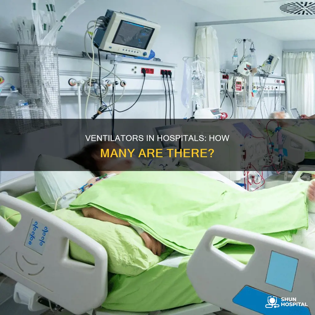 how many ventilators are in a hospital