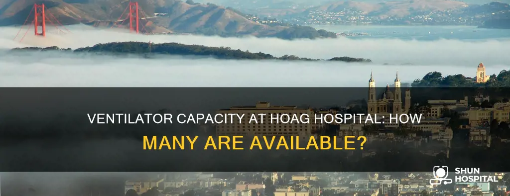 how many ventilators does hoag hospital have