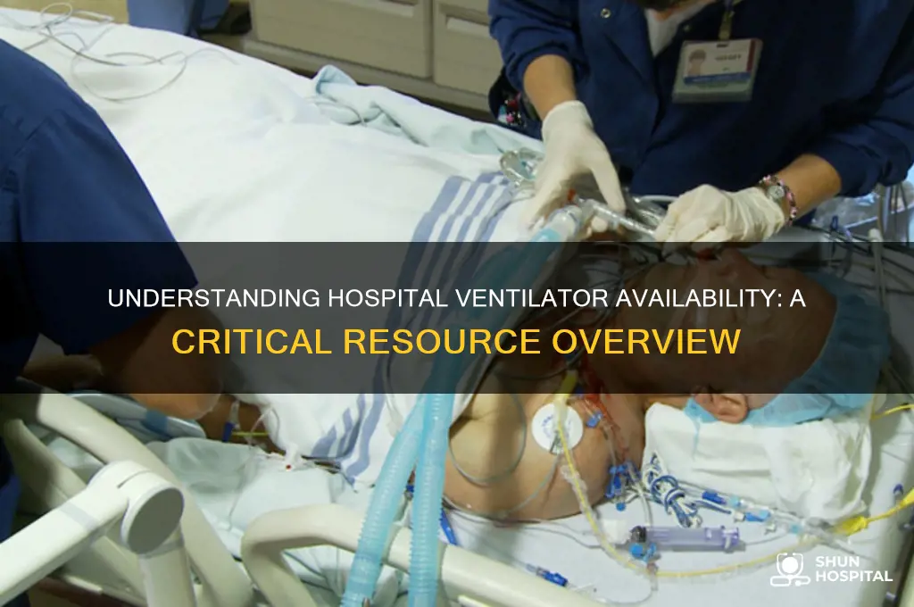 how many ventilators in hospital