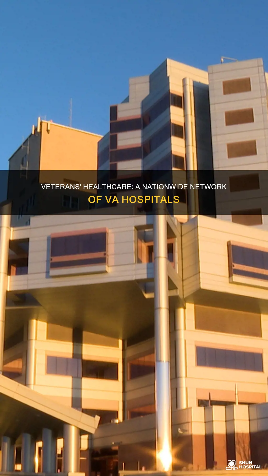 how many veterans administration hospitals are there
