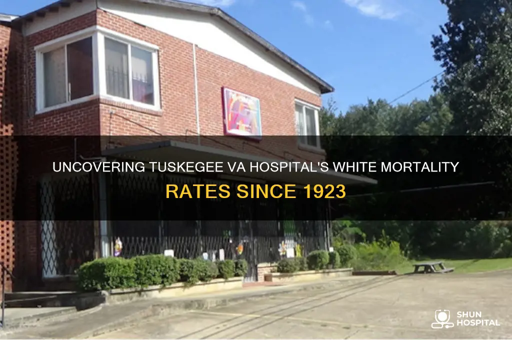 how many whites died in tuskegee va hospital since 1923
