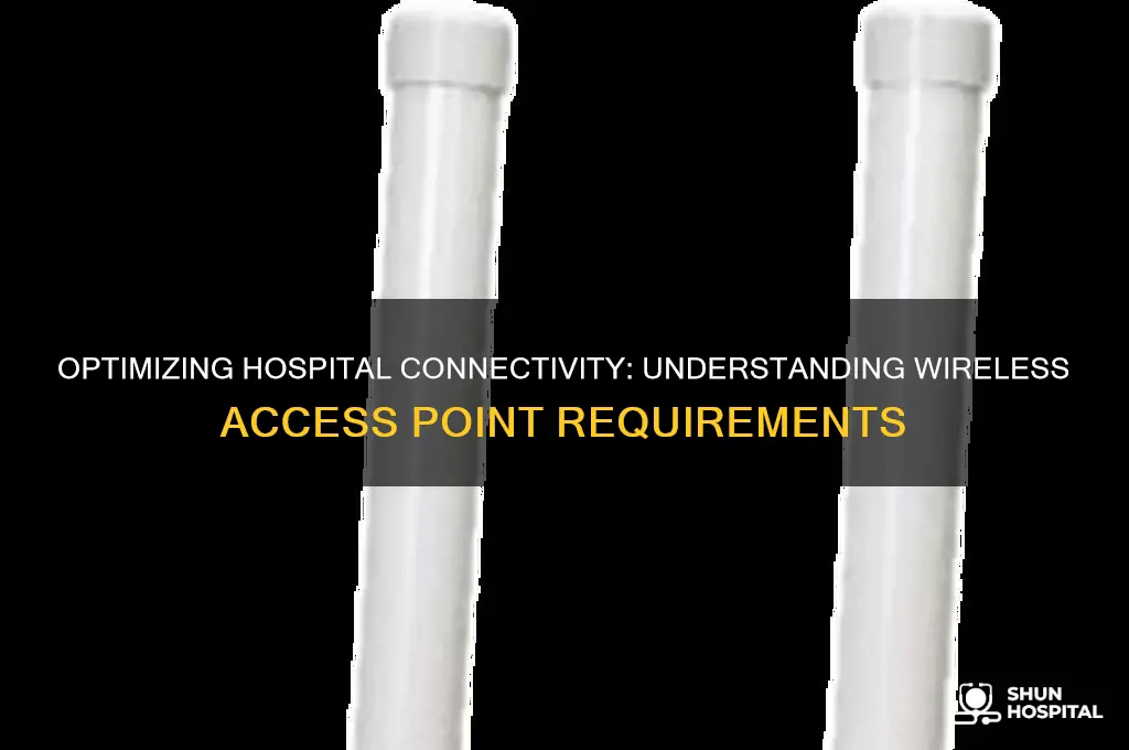 how many wireless access points are in a hospital