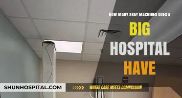 How Many X-Ray Machines Are Typically Found in Large Hospitals?