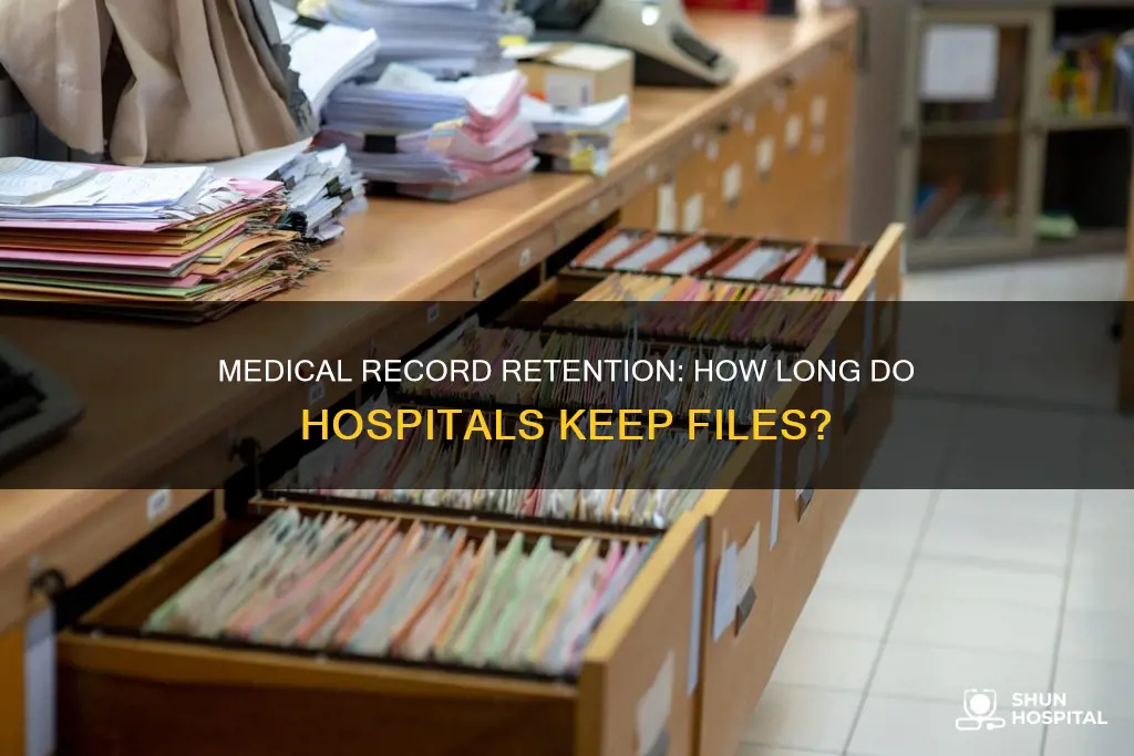 how many years do hospitals keep records