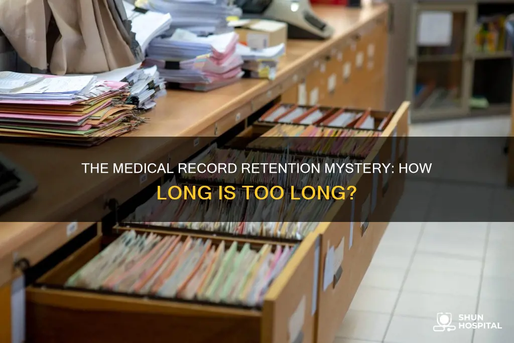 how many years do hospitals purge records