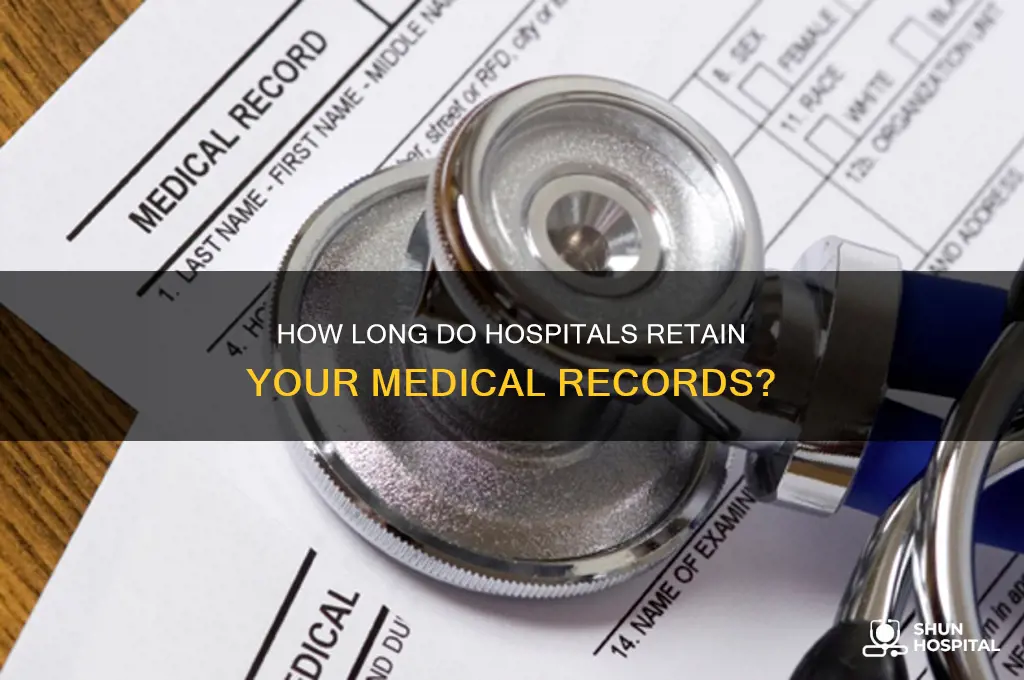 how many years does a hospital keep medical records