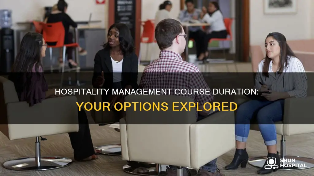 how many years is hospitality management course