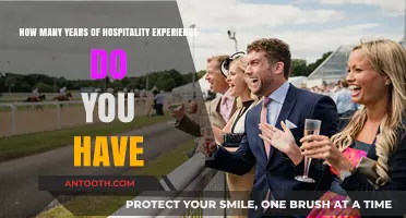 Years of Hospitality Experience: How Much Do You Really Need?
