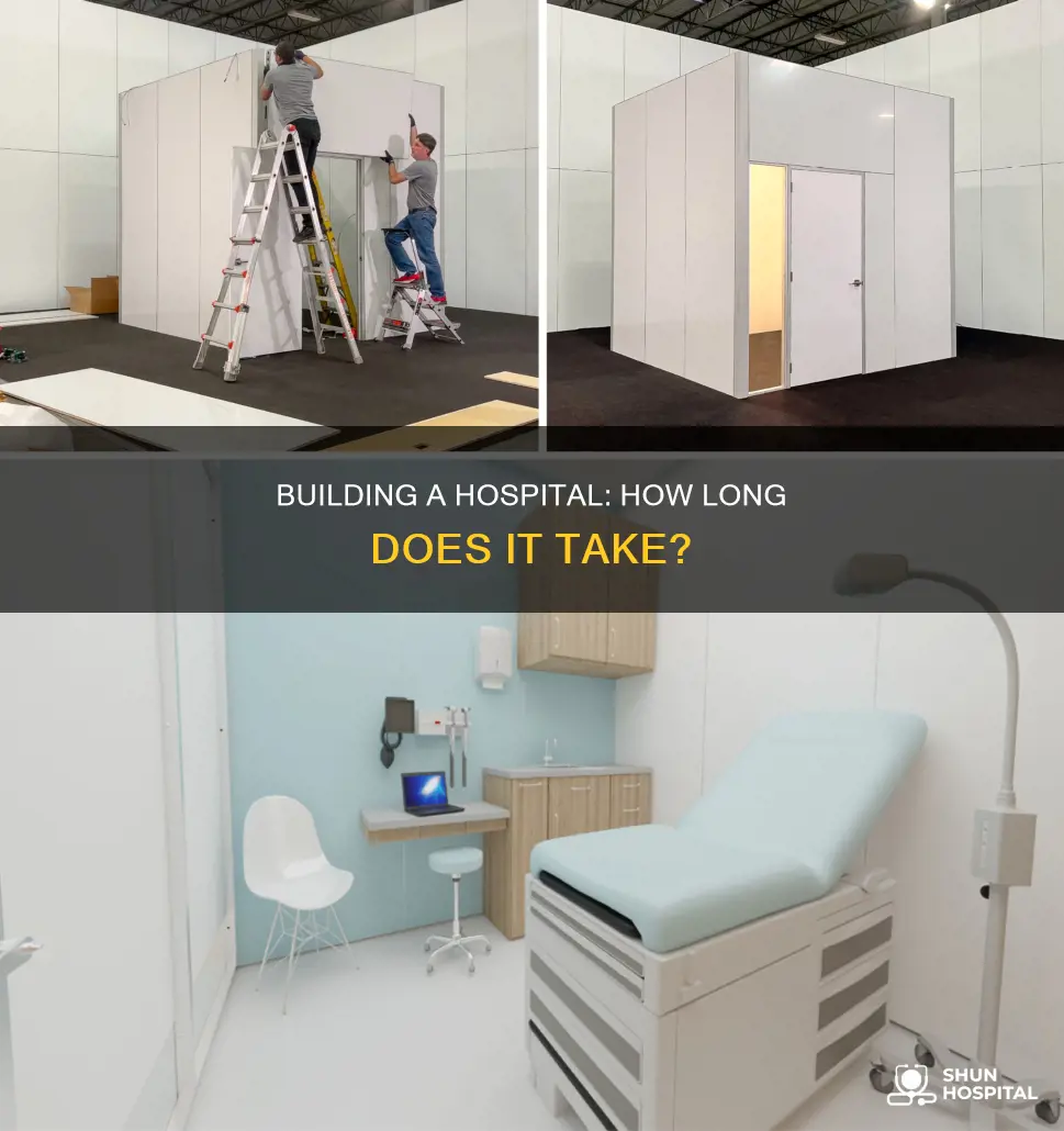 how many years to build a hospital