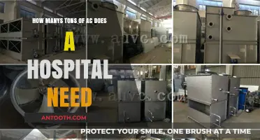 Calculating Hospital AC Requirements: Tons of Cooling Needed for Optimal Care