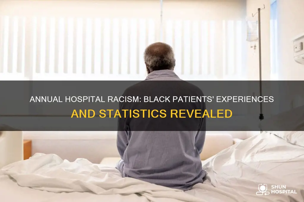 how manyt black people experience racism in hospitals yearly