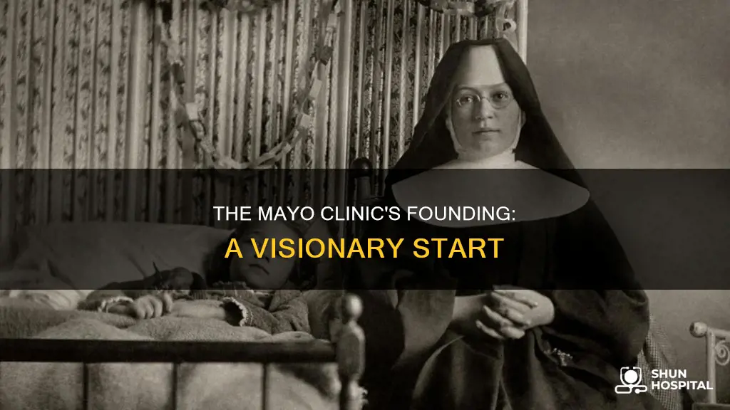how mayo clinic hospital got its start