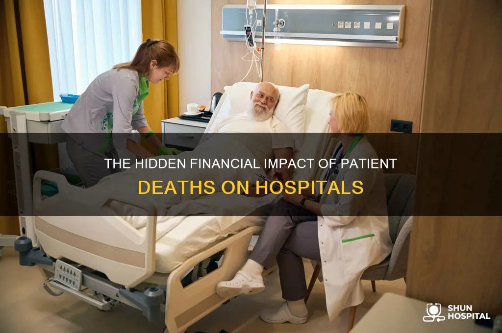 how mch does a death cost to a hospital