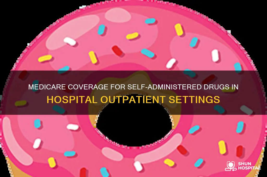 how medicare covers selfl-adiisetered drugs given in hospital otpatient settings