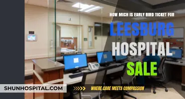 Early Bird Ticket Prices for Leesburg Hospital Sale Revealed