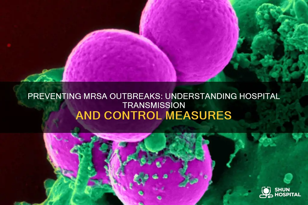 how mrsa spread in hospital
