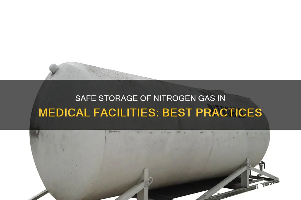 how n2 stored in hospitals