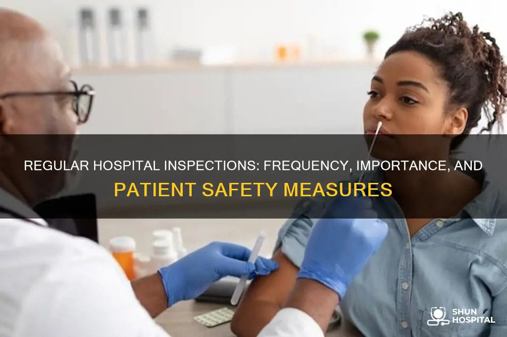how often are hospitals inspected