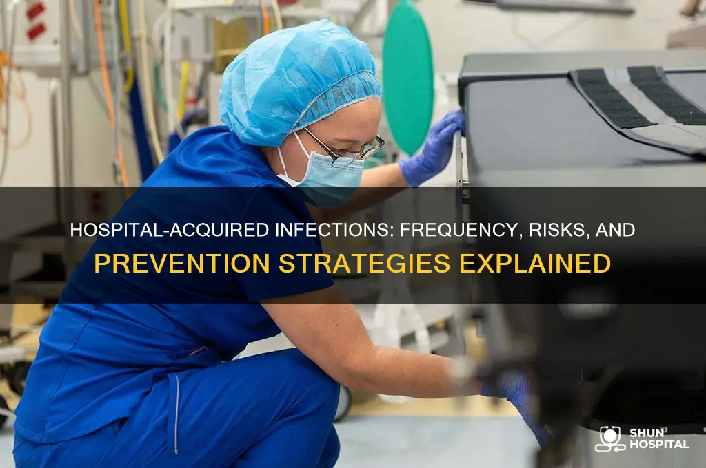 how often do infections occur in the hospital environment