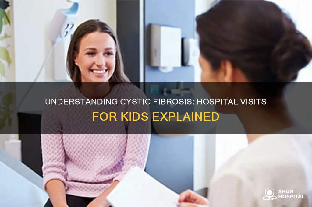 how often do kids with cystic fibrosis visit hospitals