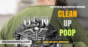 Navy Hospital Corpsman Duties: Frequency of Cleaning Up Poop Explained