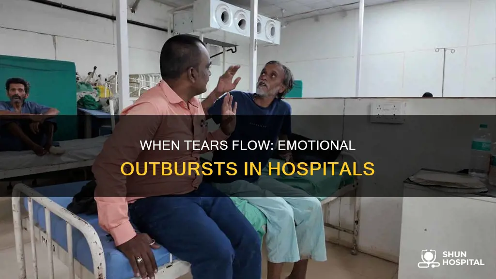 how often do people cry in hospitals