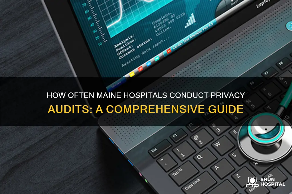 how often do they do privacy audits hospital maine
