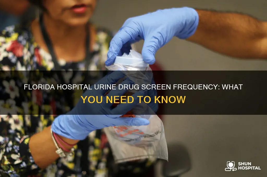 how often does florida hospital pass urine drug screens