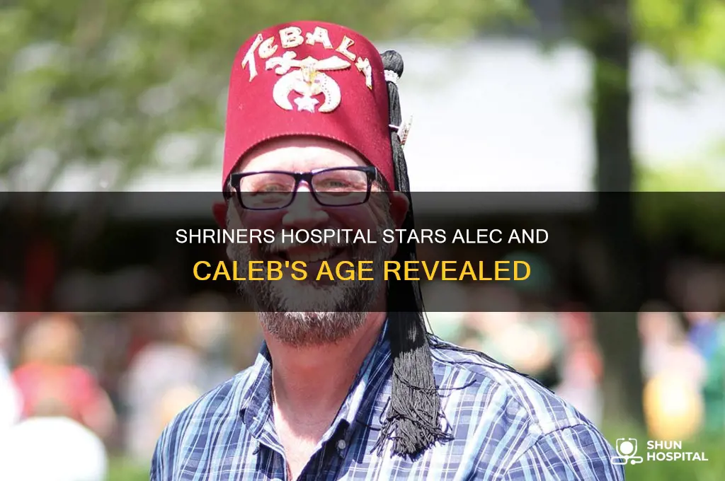 how old are alec and caleb from shriners hospital