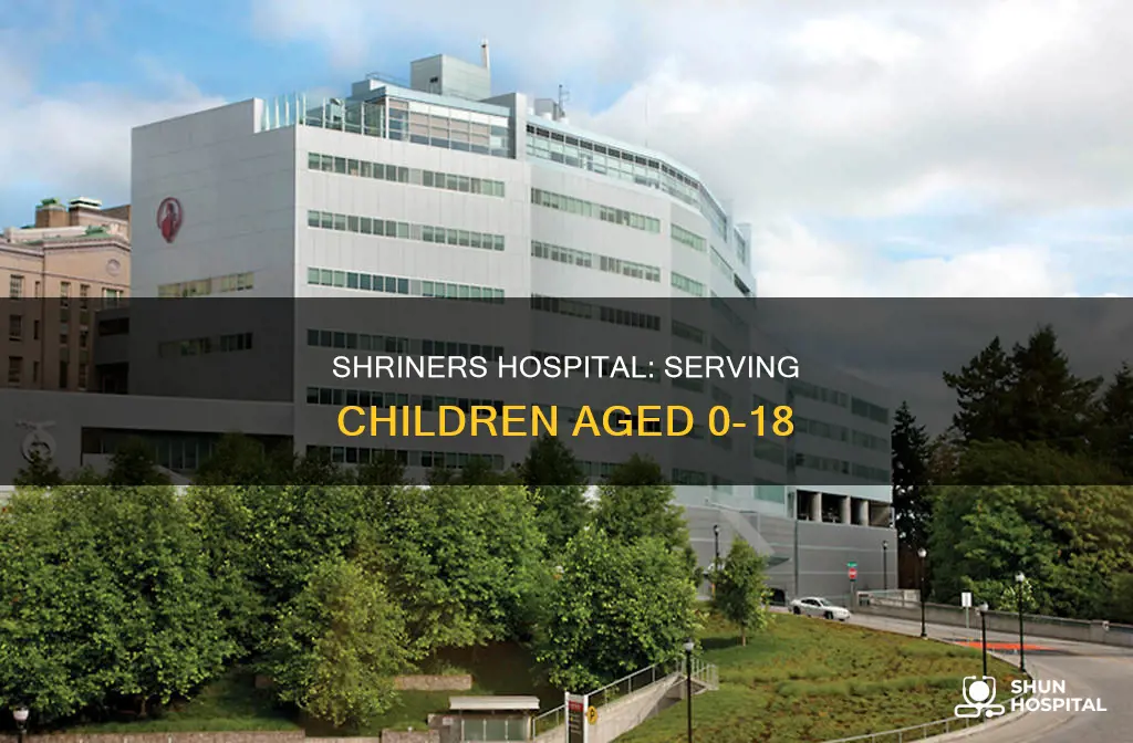 how old are the shriners hospital kids