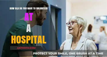 Volunteering at a Hospital: Age Requirements and Opportunities Explained