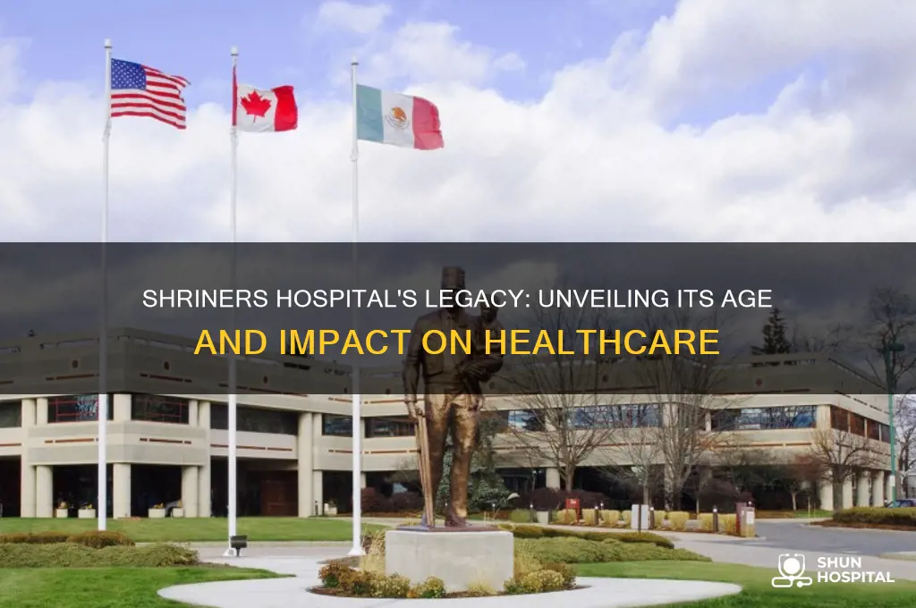 how old is shriners hospital