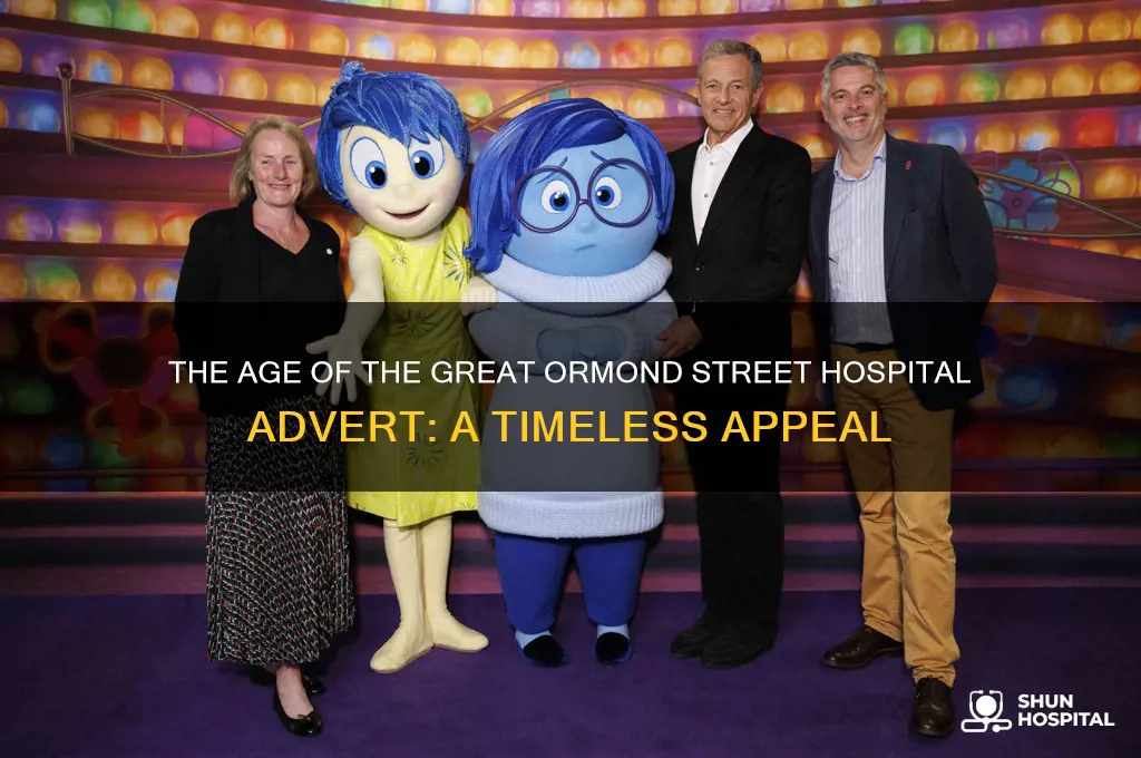 how old is the great ormond street hospital advert