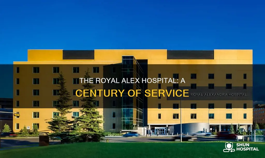 how old is the royal alex hospital