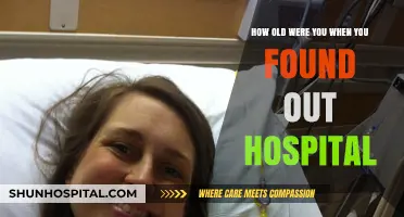 Discovering Hospitals: Reflecting on the Age of First Awareness