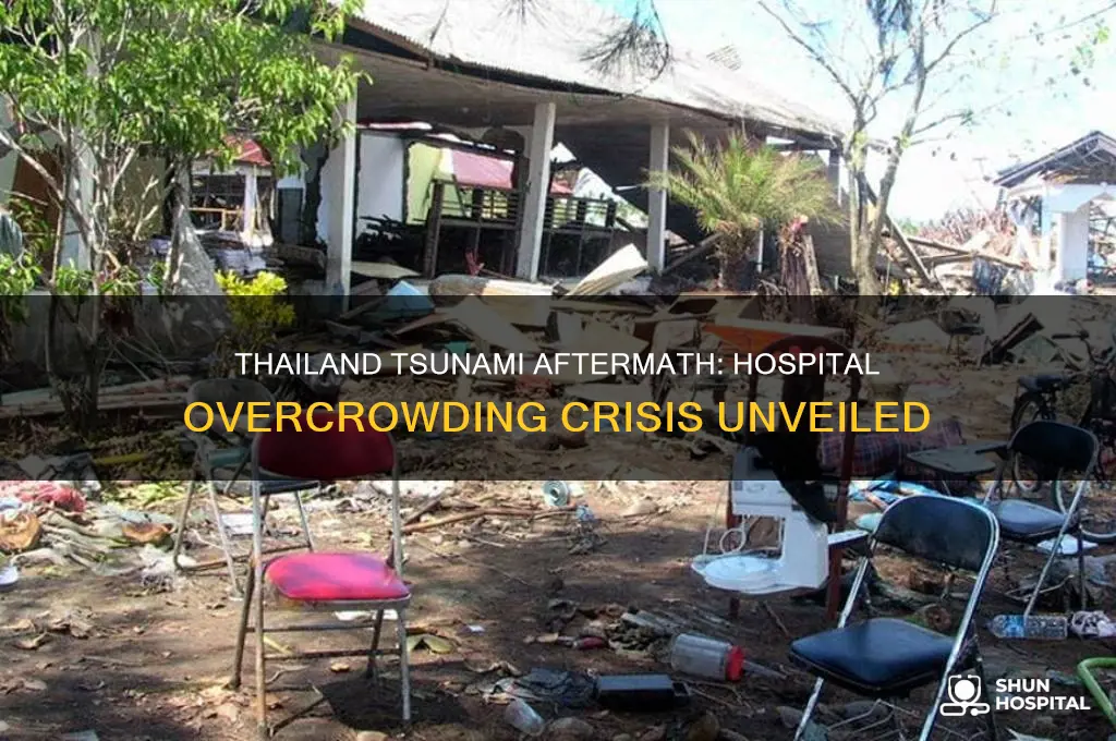 how packed were the hospitals in the thailand tsunami