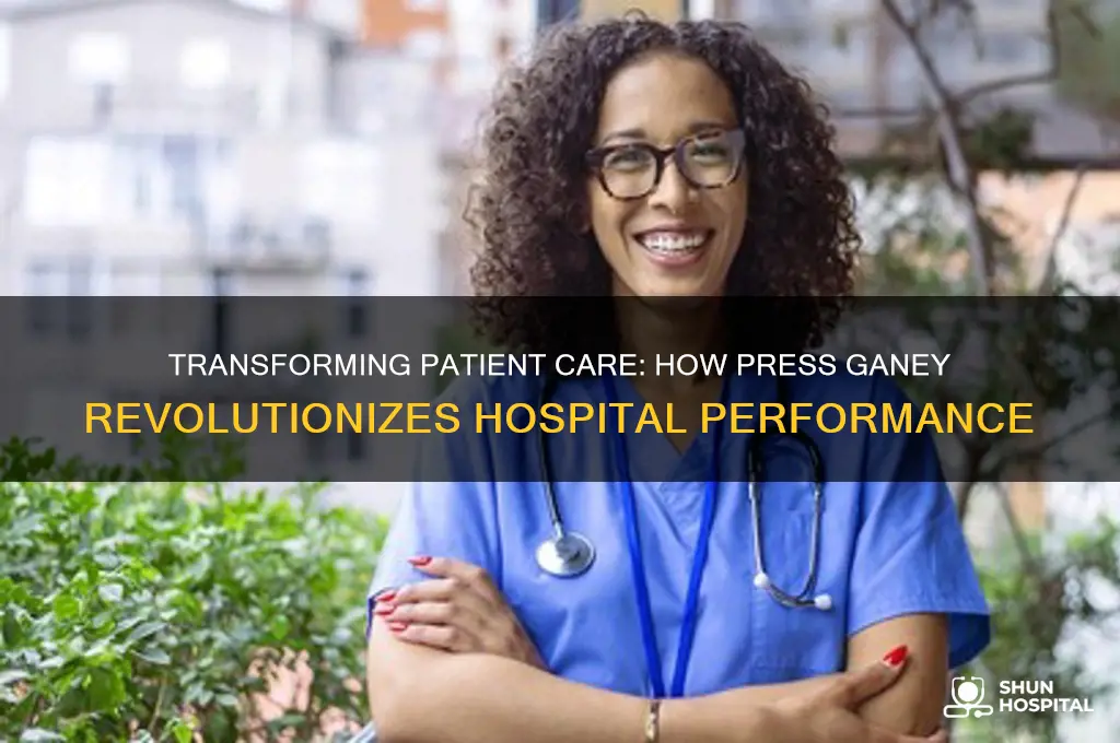 how press ganey changes hospitals