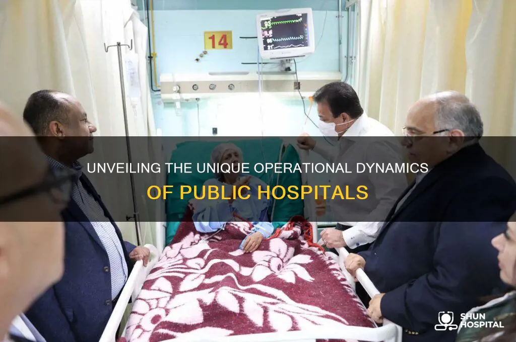 how puclic hospitals function differently