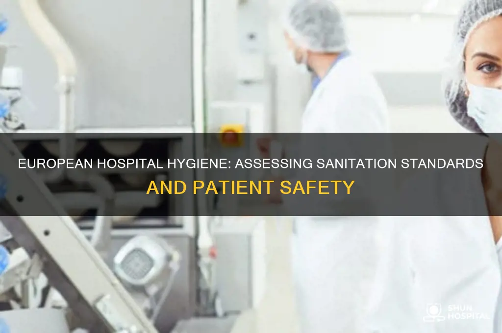 how sanitary are european hospitals