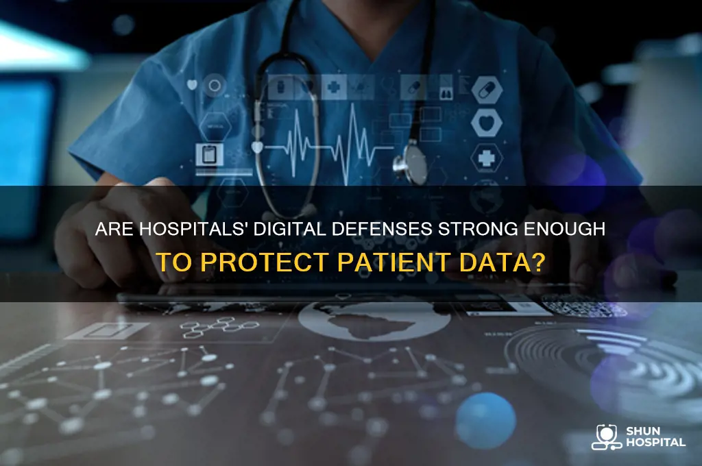 how secure are hospitals technology