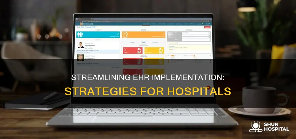 how should hospitals implement new ehr systems